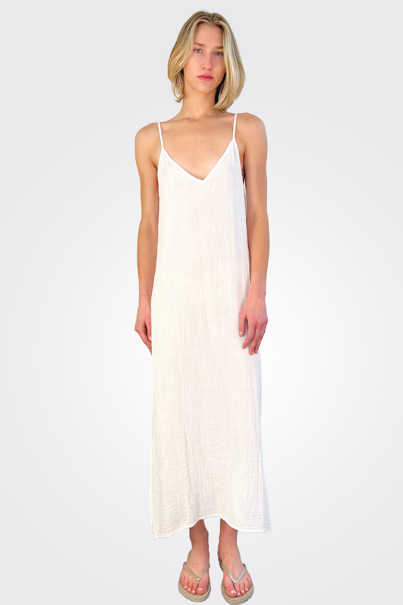 Gauze Dress - White by Stark X — alternate view
