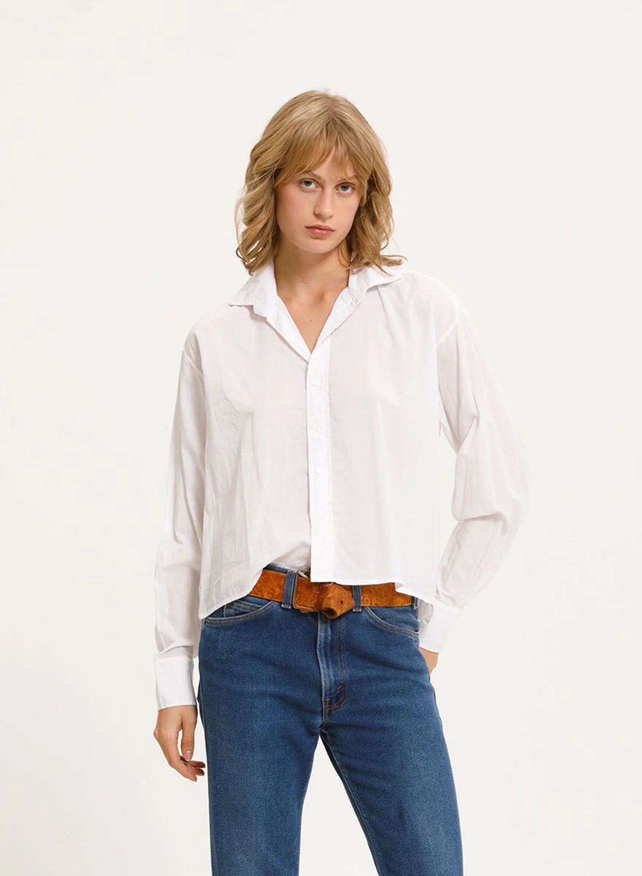 Colt Shirt - White by Cali Dreaming | 25 South Boutiques