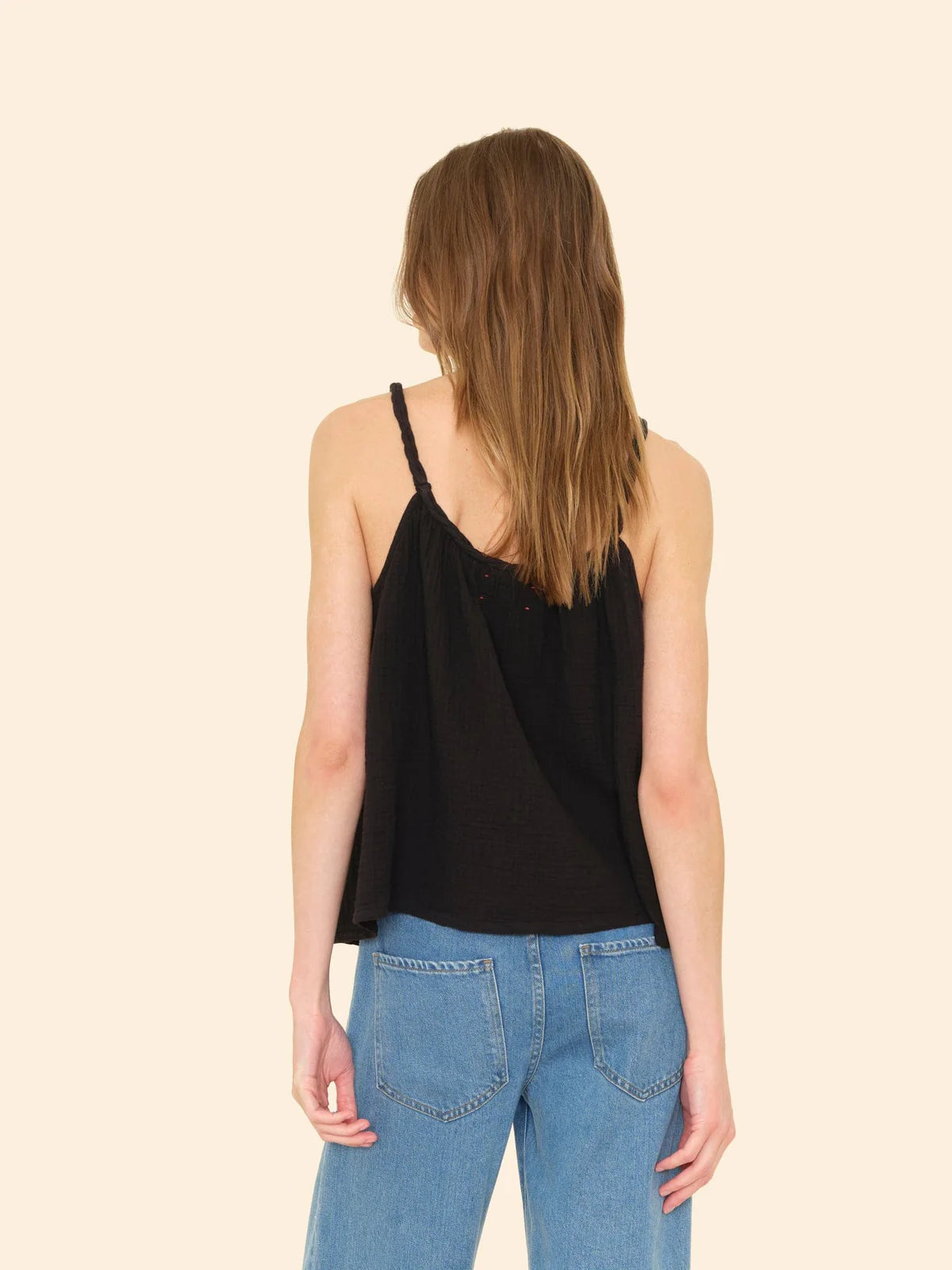 Brandi Top - Black by Xirena — alternate view