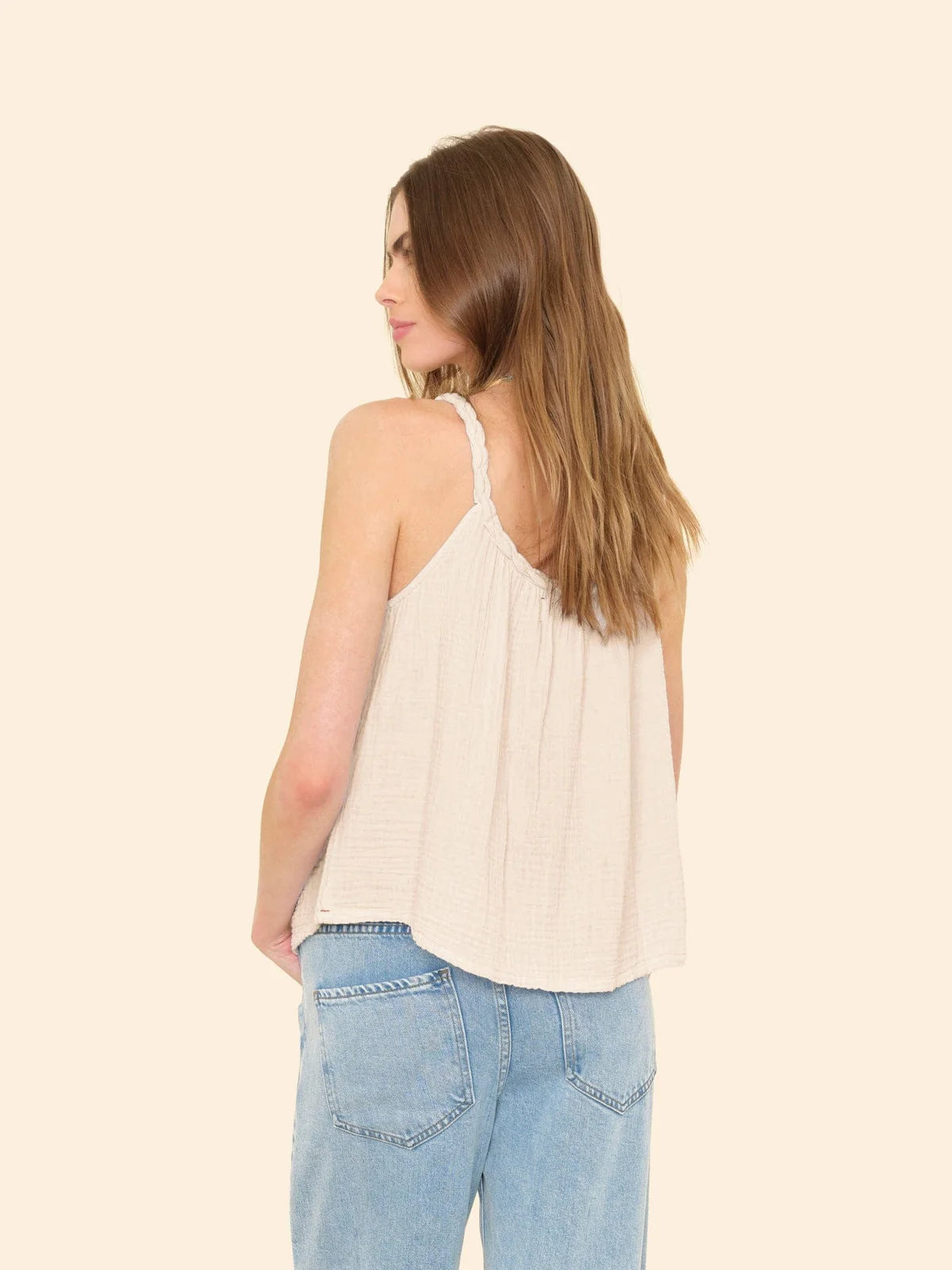 Brandi Top - Silver Slate by Xirena — alternate view