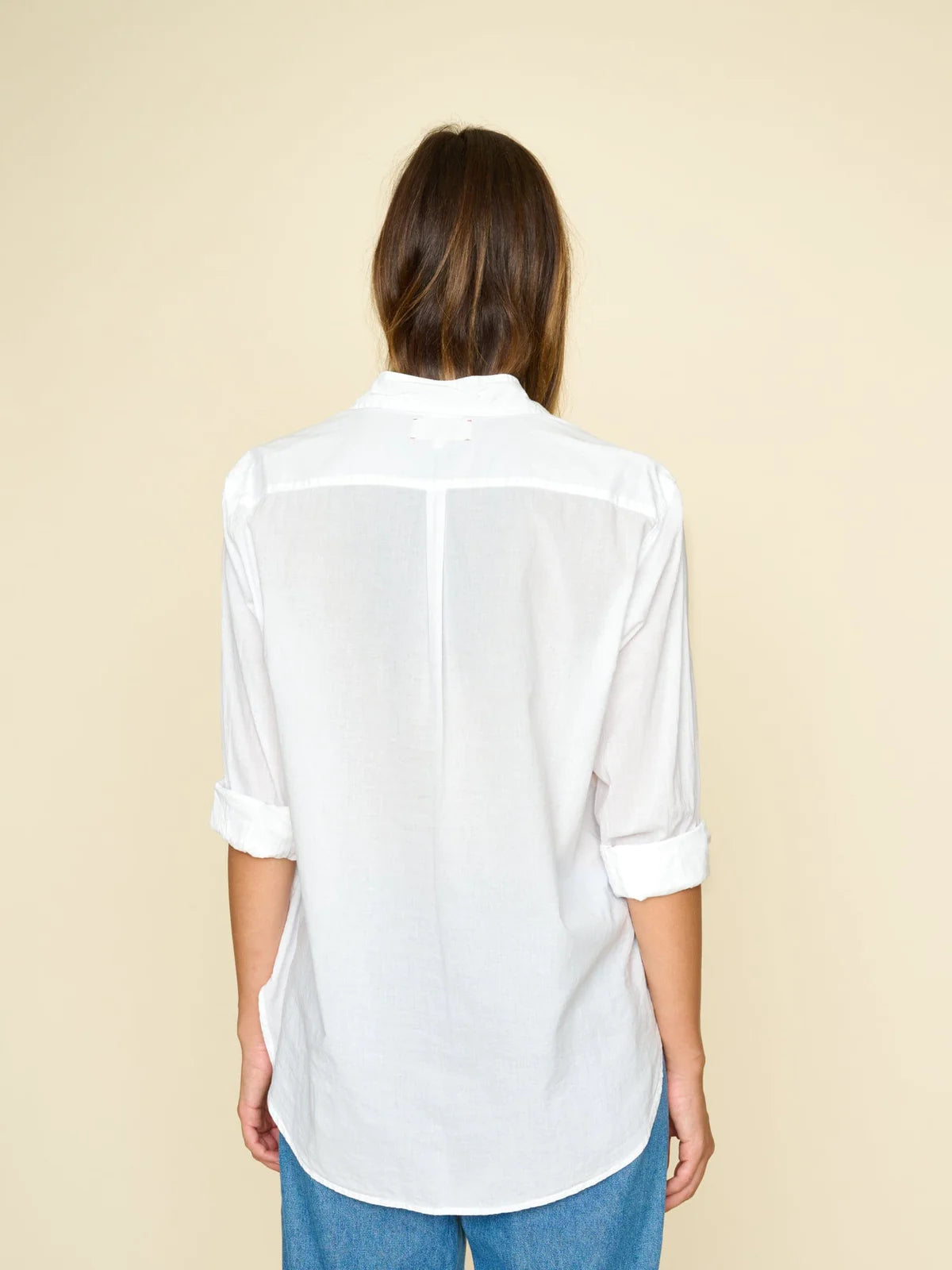 Beau Cotton Shirt - White by Xirena — alternate view