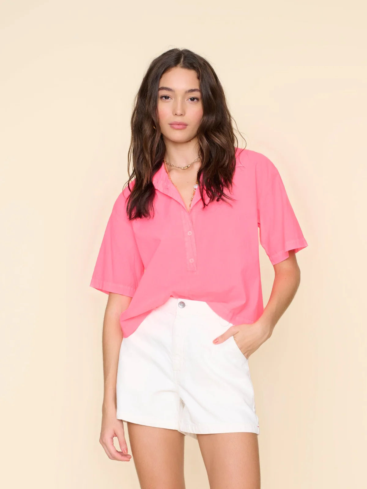 Ansel Top - Neon Pink by Xirena | 25 South Boutiques