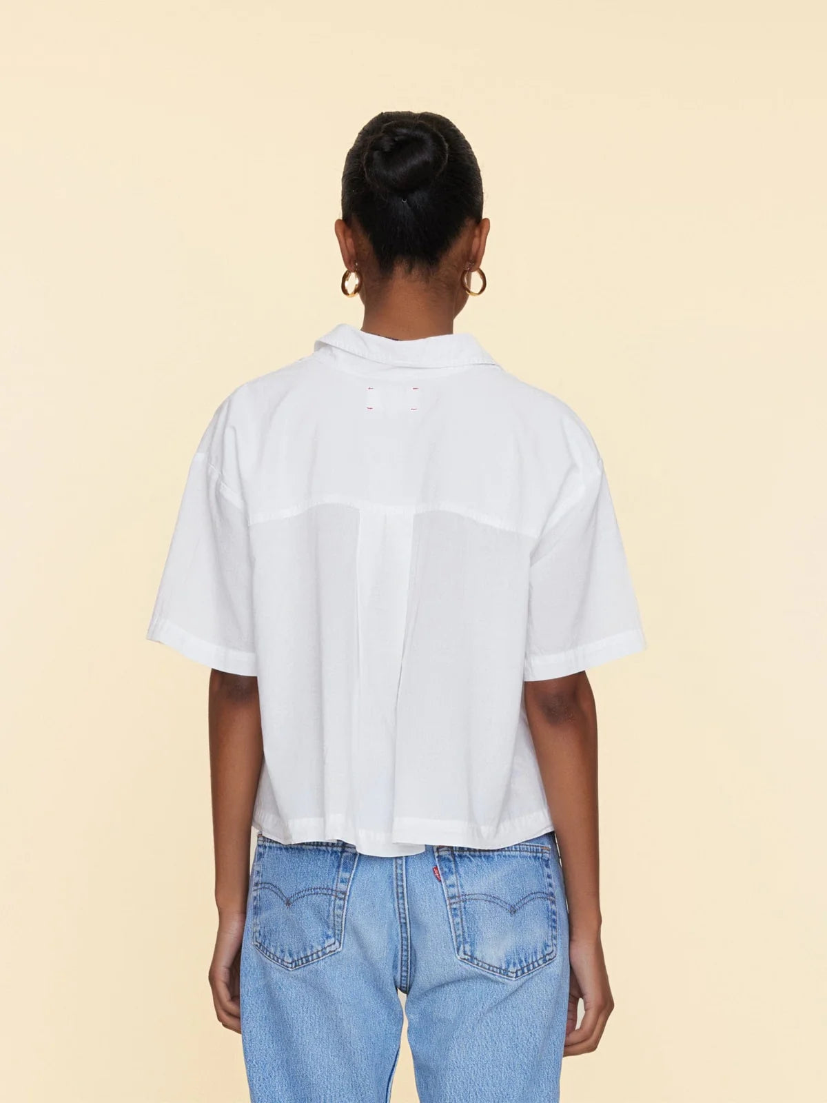 Ansel Top - White by Xirena — alternate view