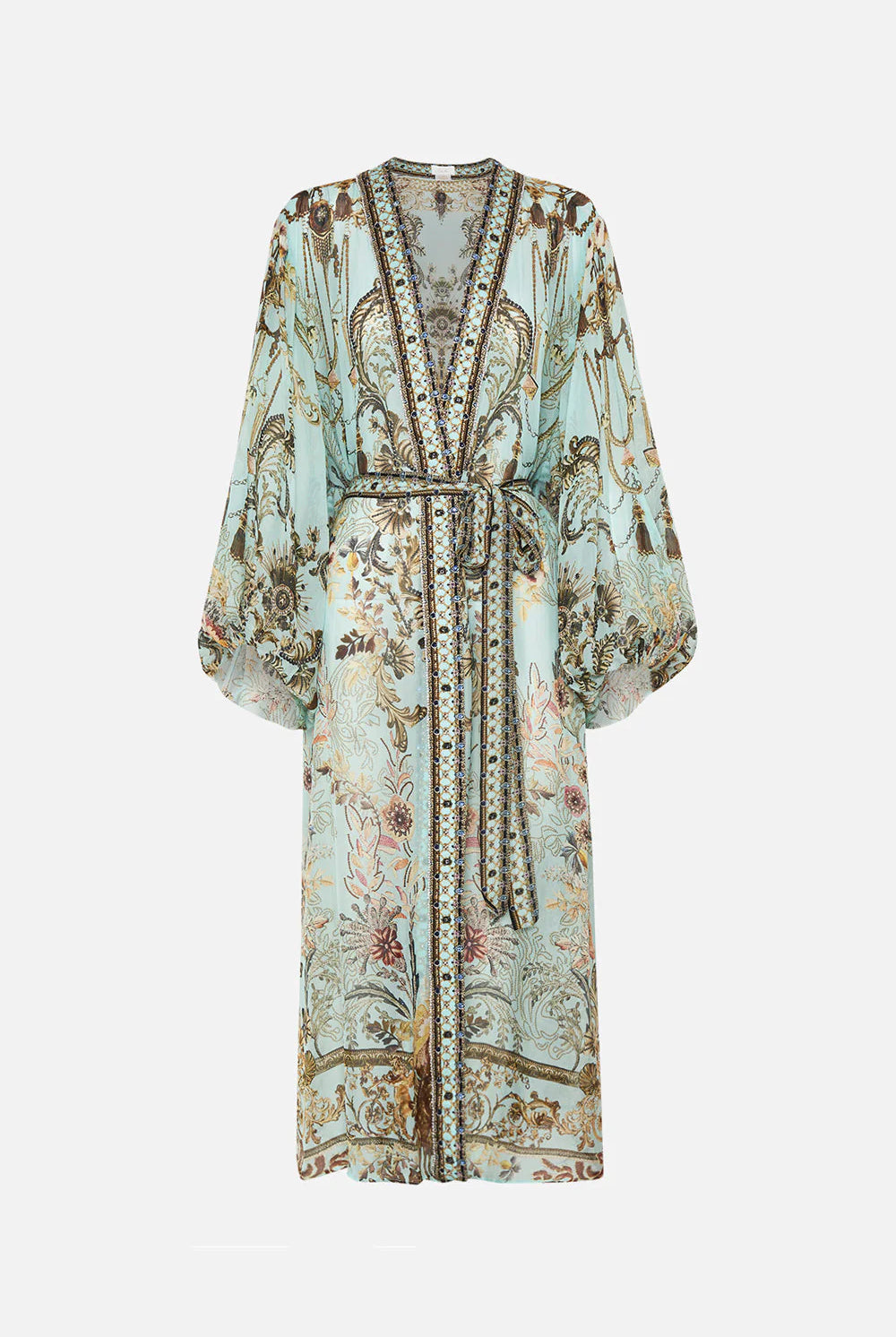 Blouson Sleeve Kimono - Adieu Yesterday by Camilla — view 6