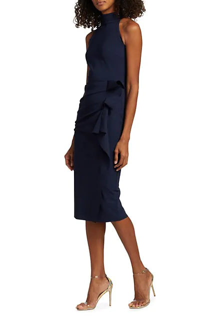Gudrum Dress - Blu Notte by Chiara Boni — view 4