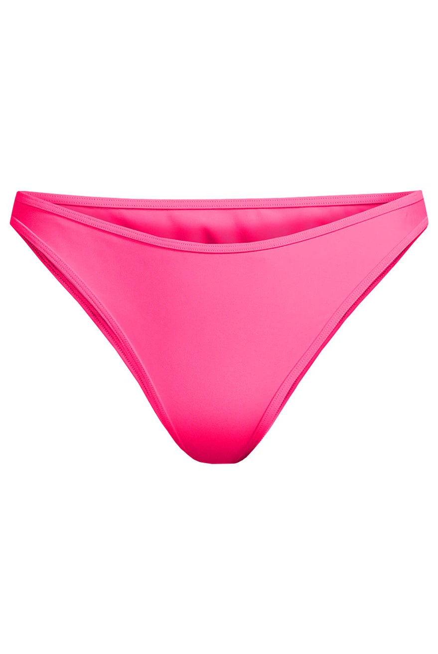 Isla High Leg Bikini Bottom - Deep Rose by Ramy Brook — alternate view