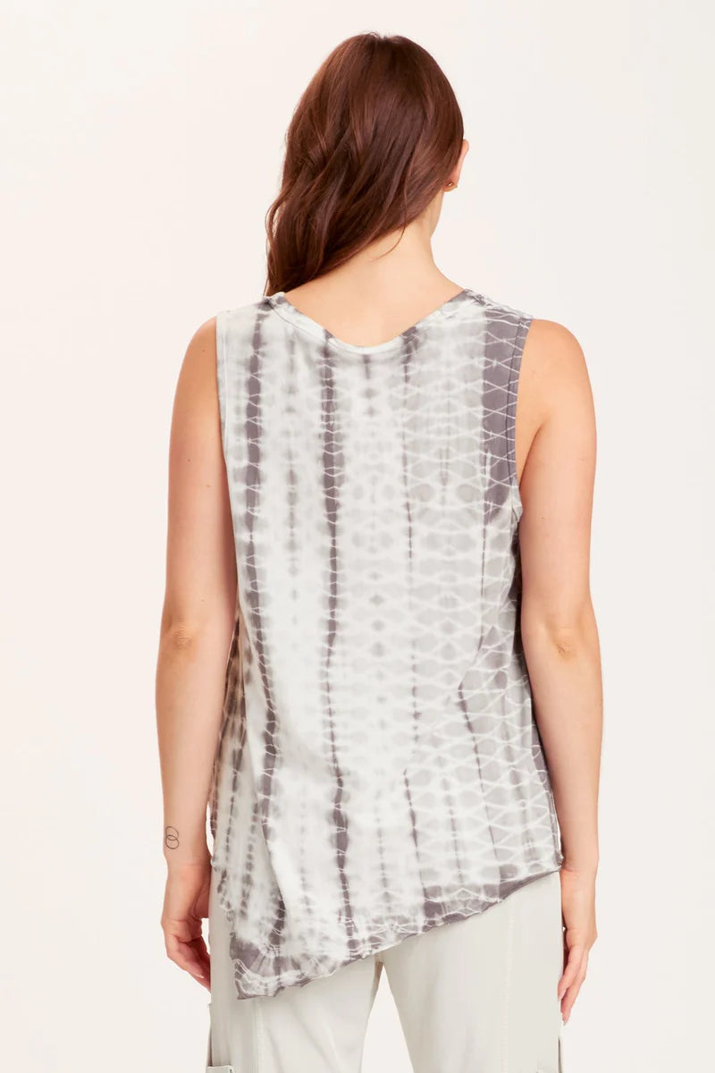 Lazzaro Tank - Nile Wash Green by XCVI — view 3
