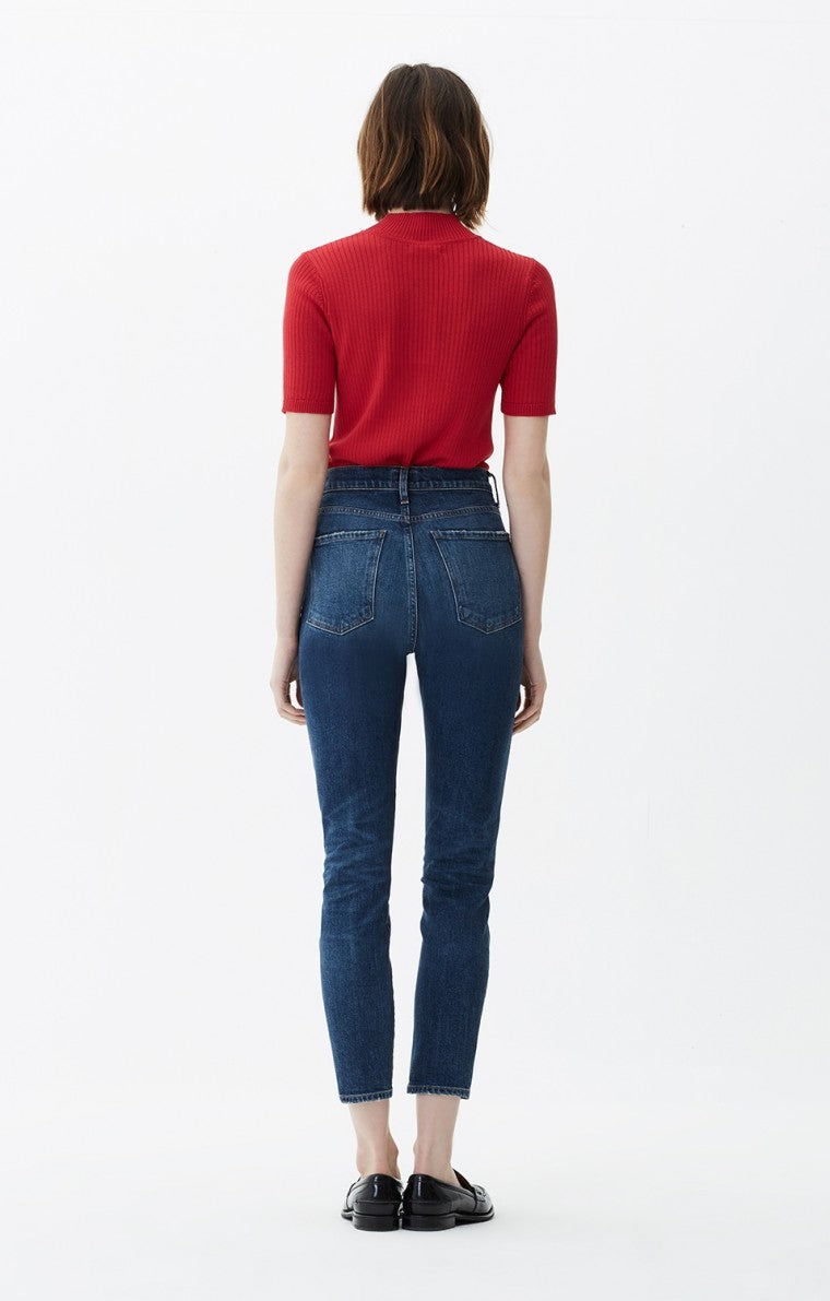 Olivia Exposed Fly High Rise Slim Ankle - Circa by Citizens of Humanity — view 3