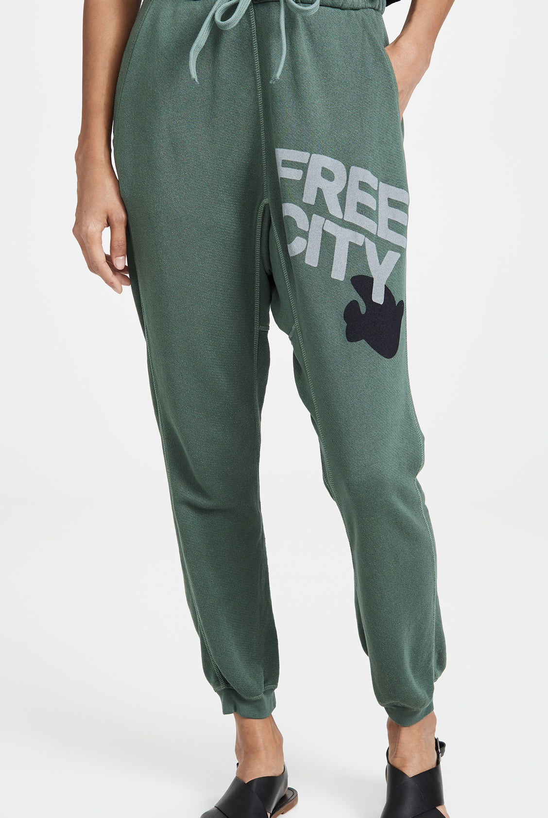 Superfluff Lux Pocket Sweatpant - Bush Jump by FreeCity — alternate view