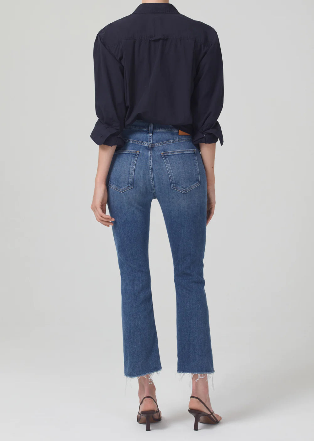 Isola Mid Rise Cropped Boot - Lawless by Citizens of Humanity — alternate view