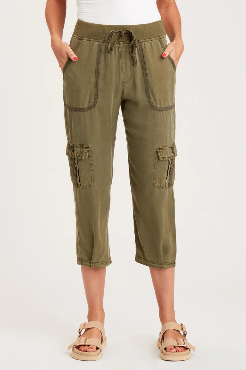 Lysander Crop - Kombu Pigment by XCVI | 25 South Boutiques