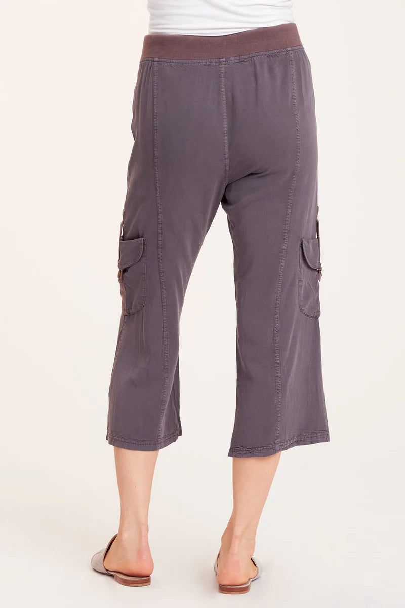 Mazu Gaucho Pant - Griffin Pigment by XCVI — view 3