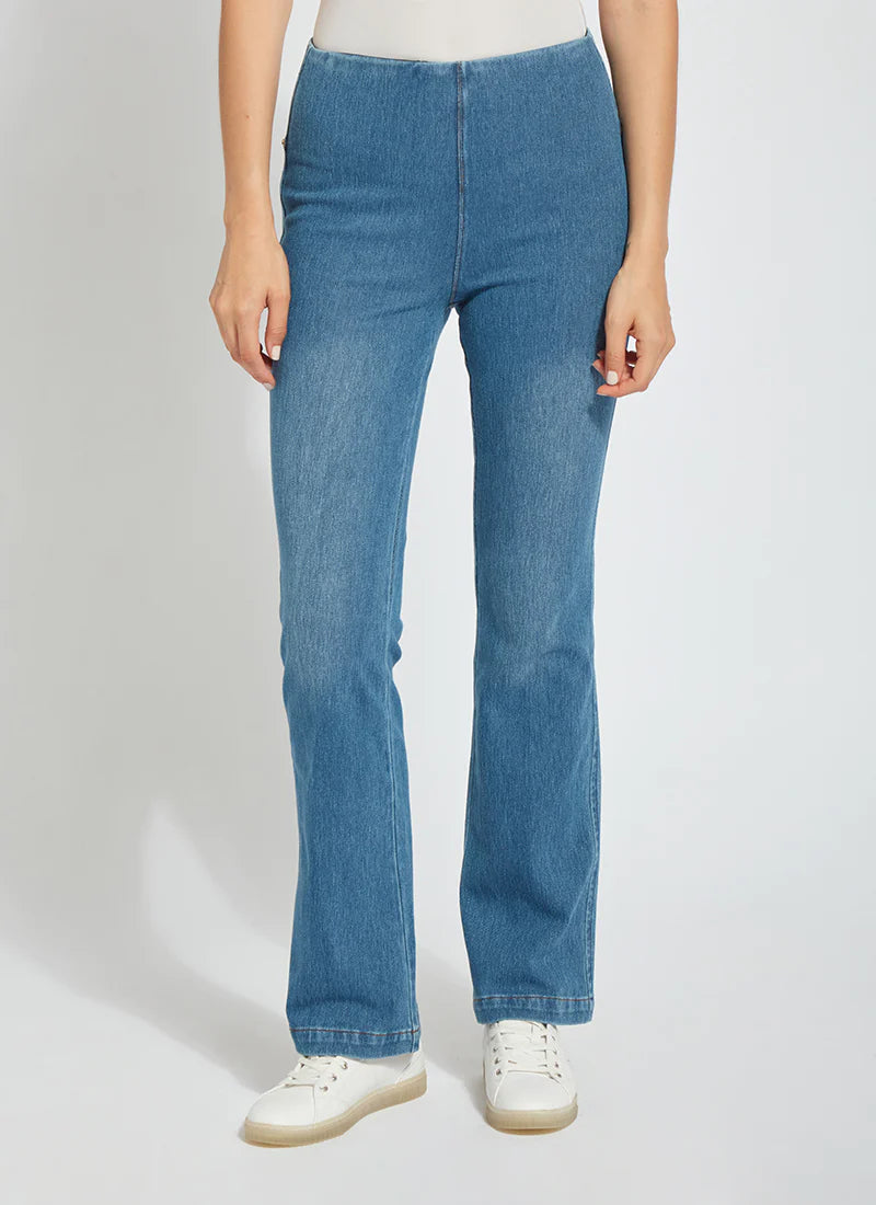 Baby Bootcut Denim - Mid Wash by Lysse | 25 South Boutiques