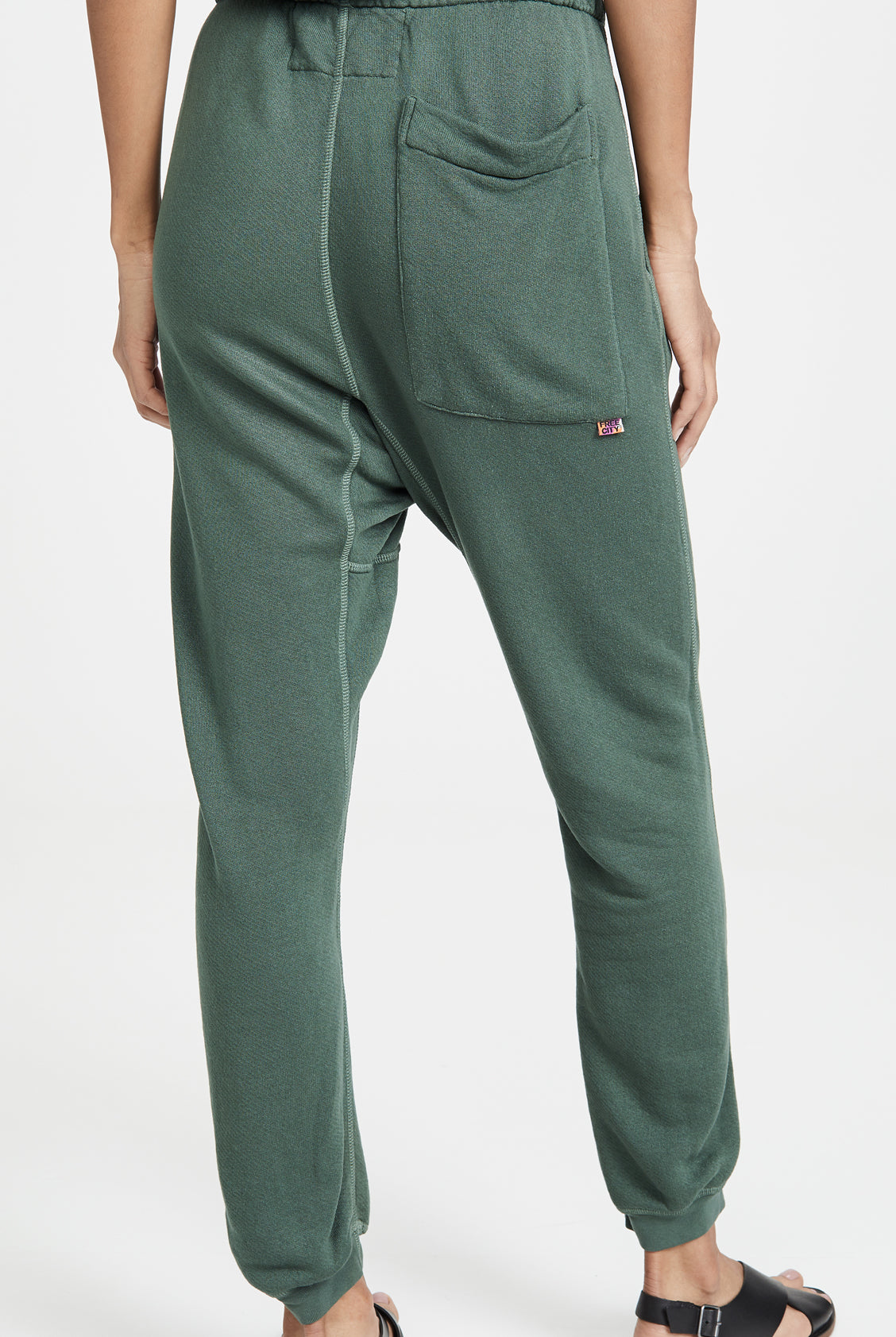 Superfluff Lux Pocket Sweatpant - Bush Jump by FreeCity — view 3