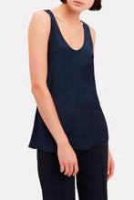 Rachel Satin Tank - Royal by Elizabeth & James | 25 South Boutiques