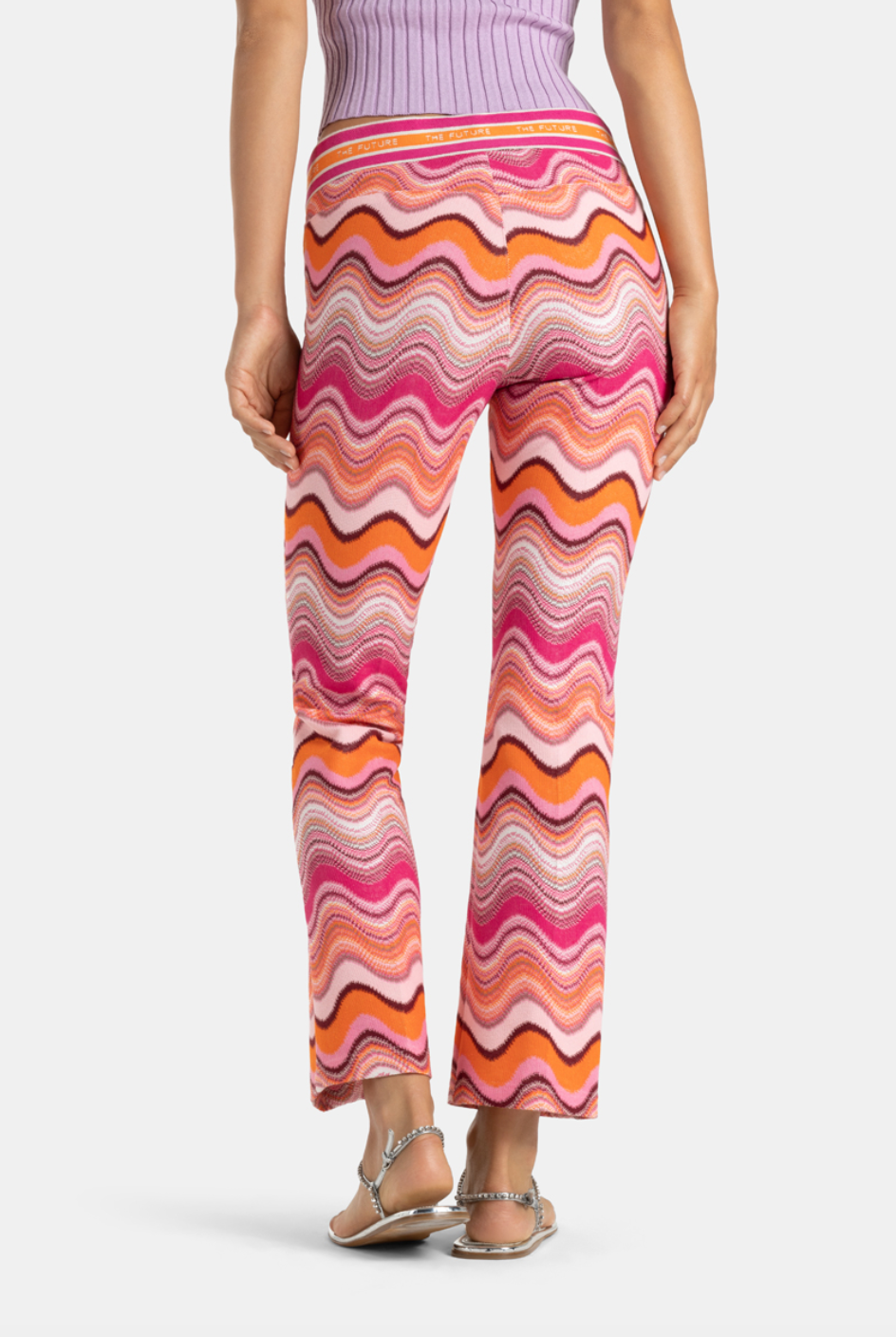 Ranee Easy Kick Pant - Pink Orange by Cambio — view 3