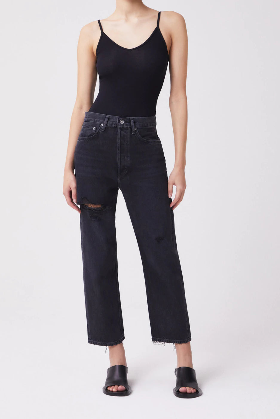 90s Mid Rise Loose Fit - Fall Out