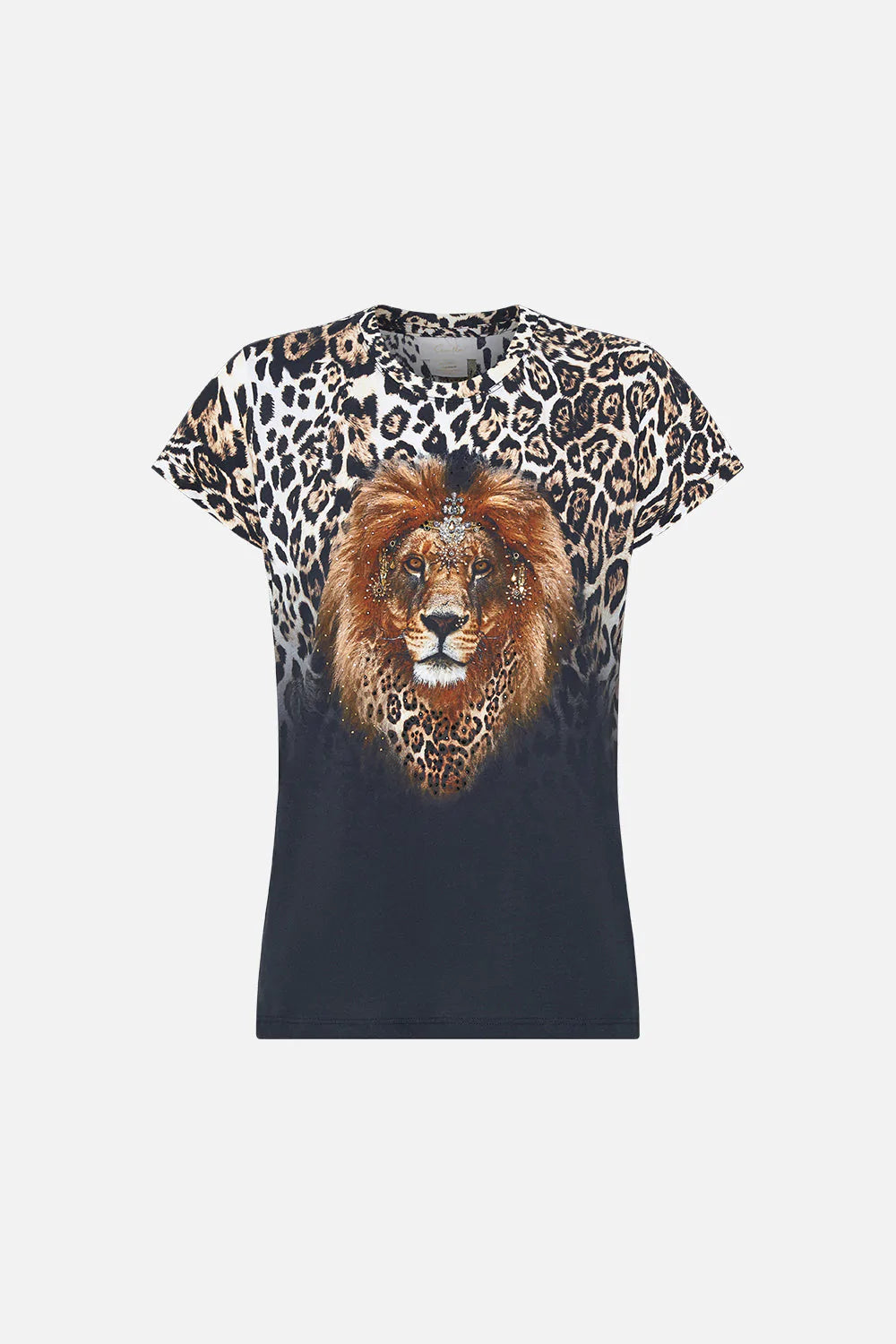 Slim Fit Round Neck T Shirt - Cool For Cats by Camilla — view 5