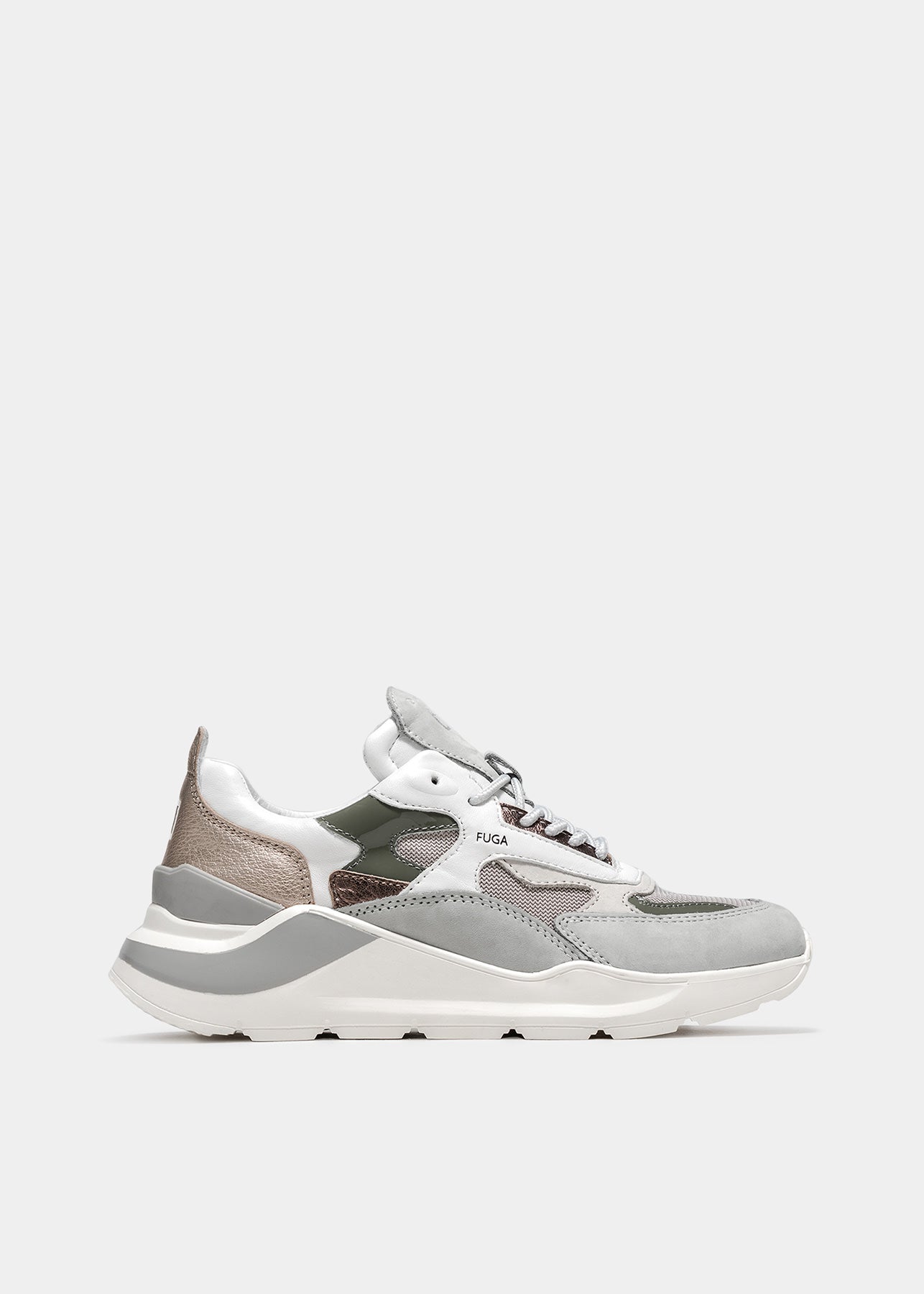 Fuga Dragon Sneakers - Grey by D.A.T.E. | 25 South Boutiques