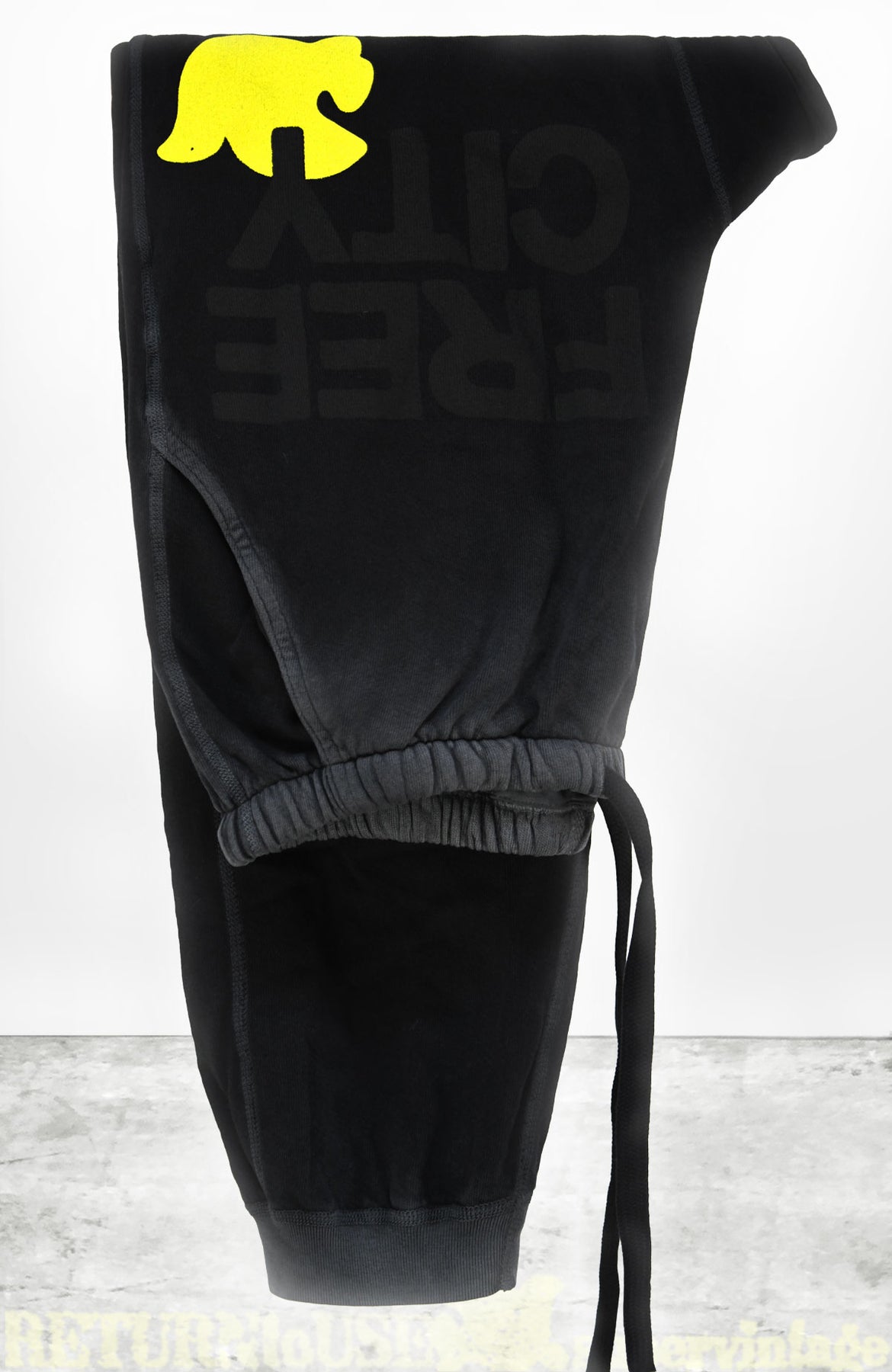 FreeCity Sunfade Vintage Pocket Sweatpant - Super Black Sunfade | 25 South Boutiques