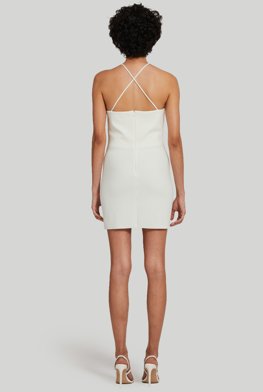 Ronit Dress - Ivory by Amanda Uprichard — alternate view
