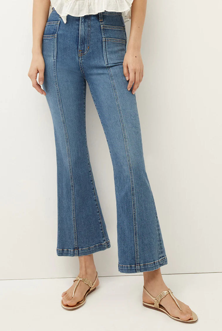 Carson Kick Flare Jean - Great Escape by Veronica Beard — alternate view