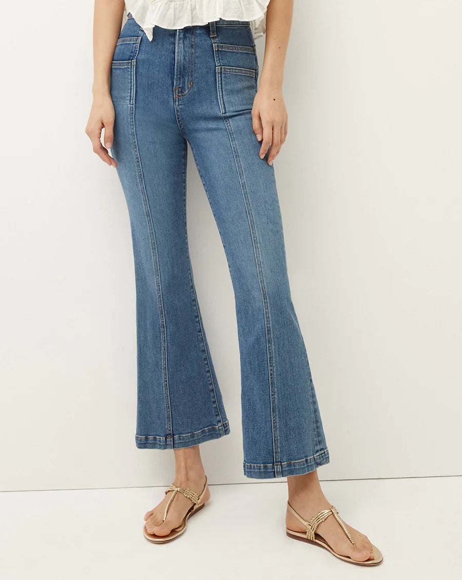 Carson Kick Flare Jean - Great Escape by Veronica Beard — alternate view