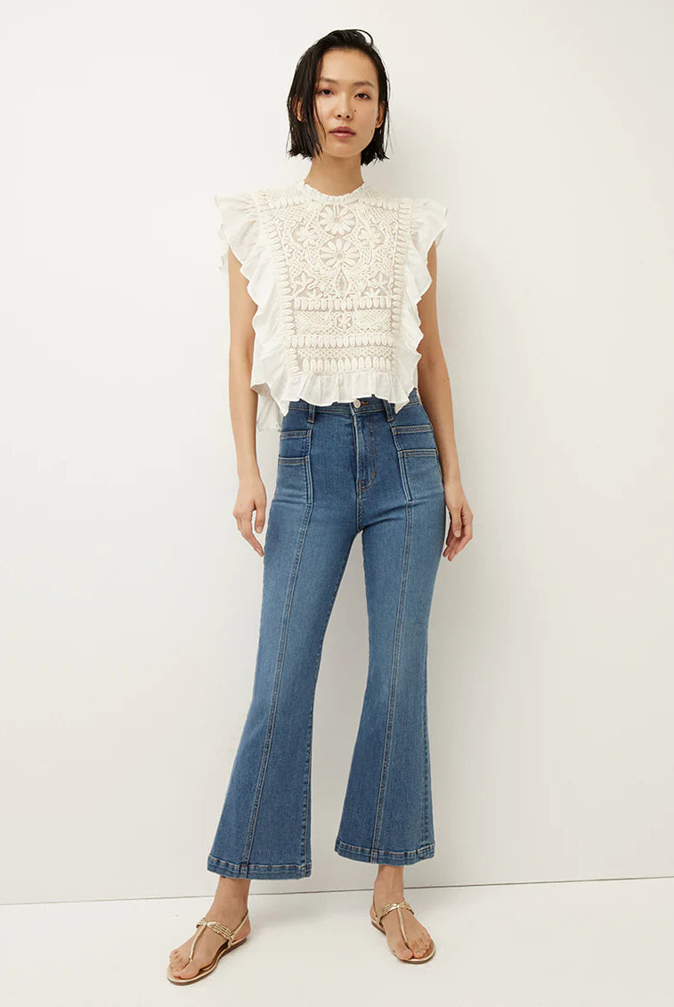Carson Kick Flare Jean - Great Escape by Veronica Beard | 25 South Boutiques