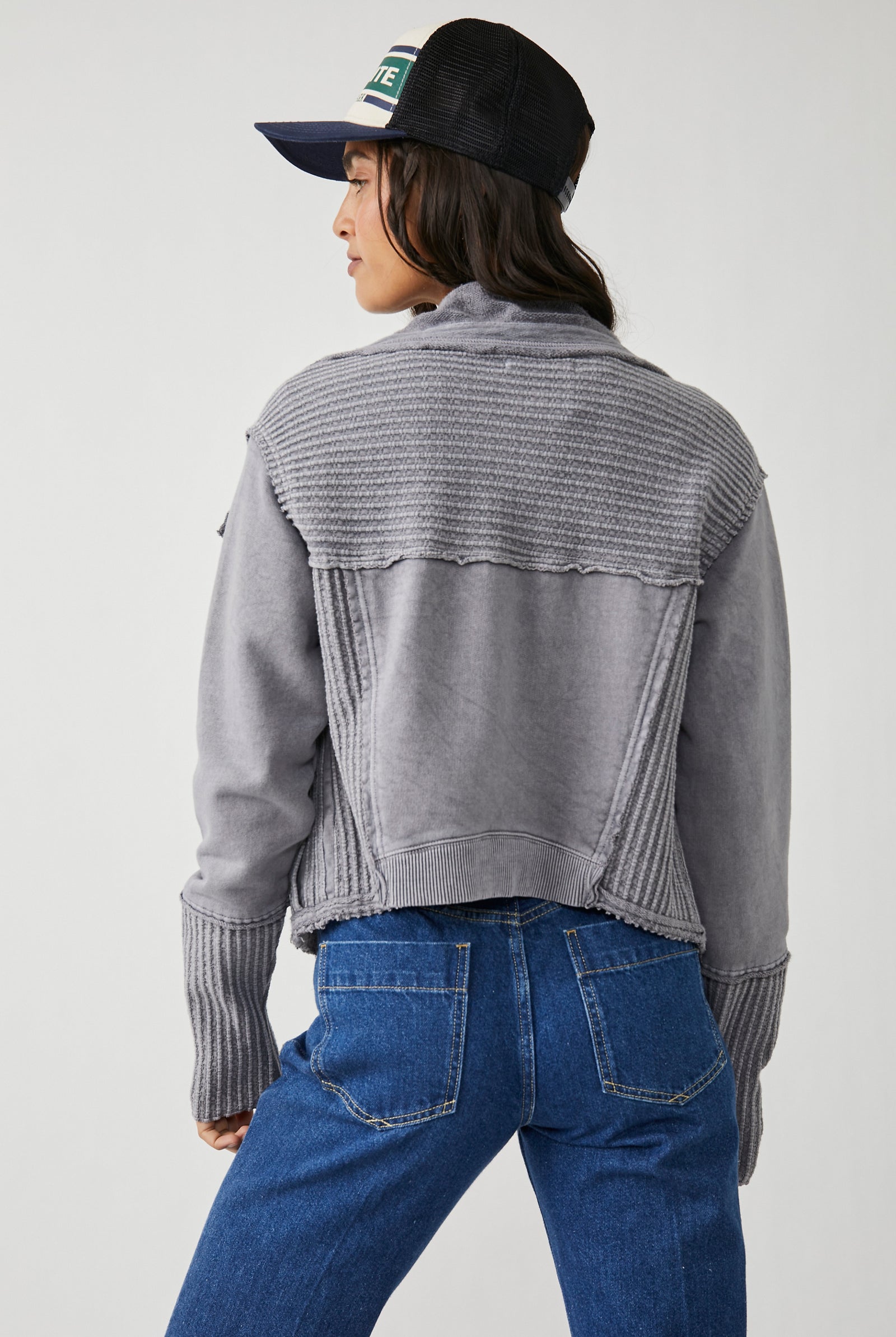 Hazel Cardigan - Metal Stiletto by Free People — alternate view