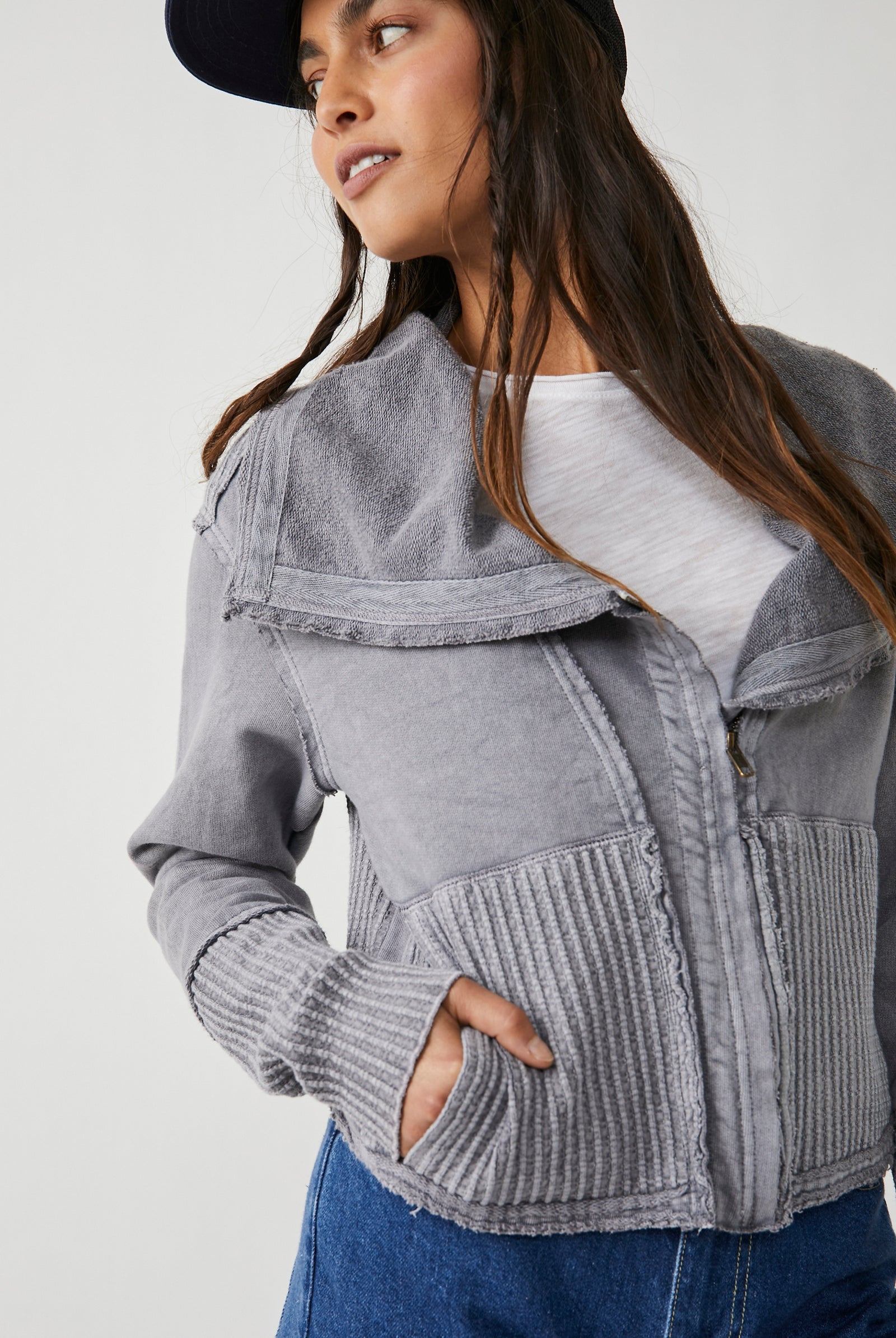 Hazel Cardigan - Metal Stiletto by Free People — view 4