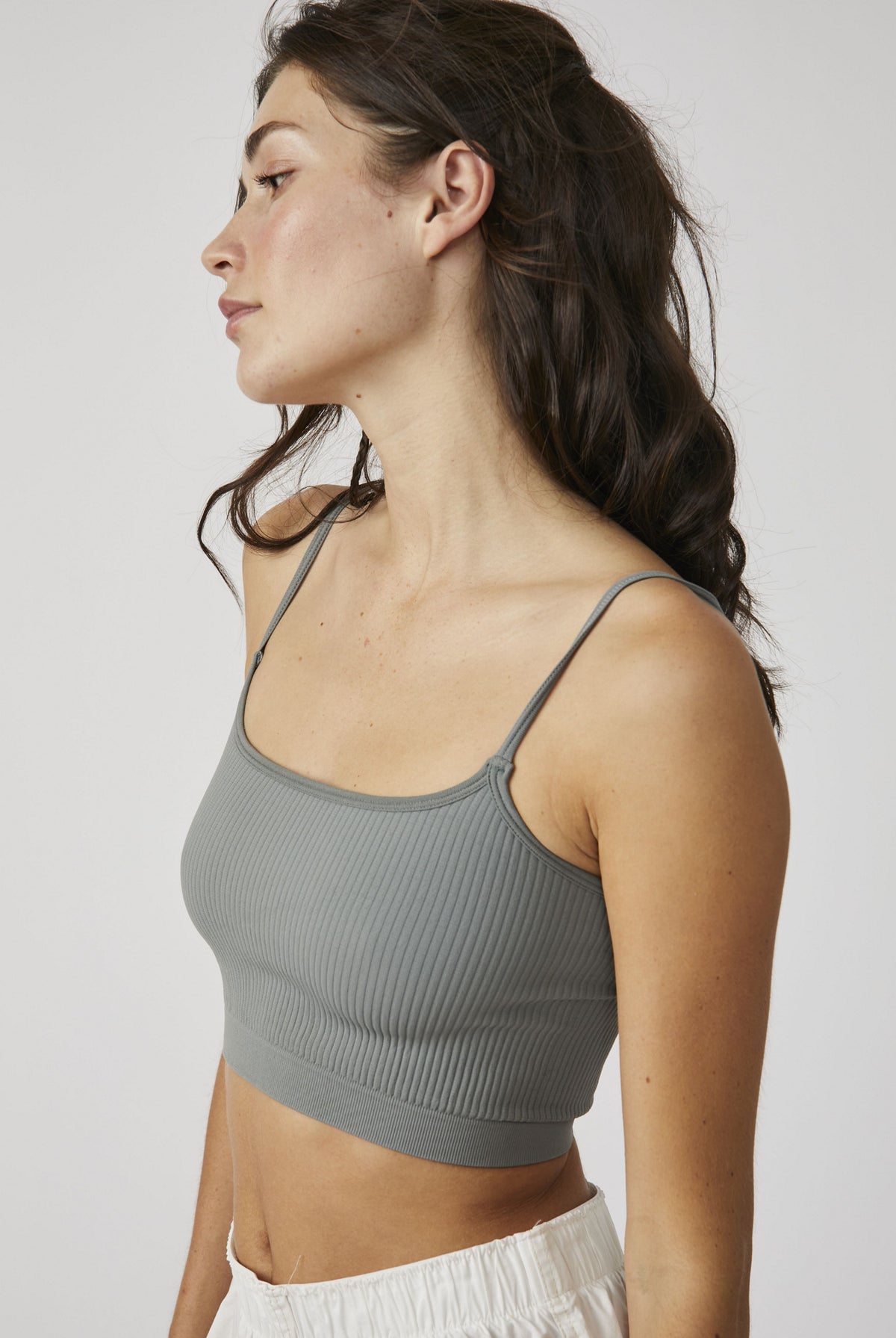 XYZ Recycled Brami - Grey by Free People — view 3