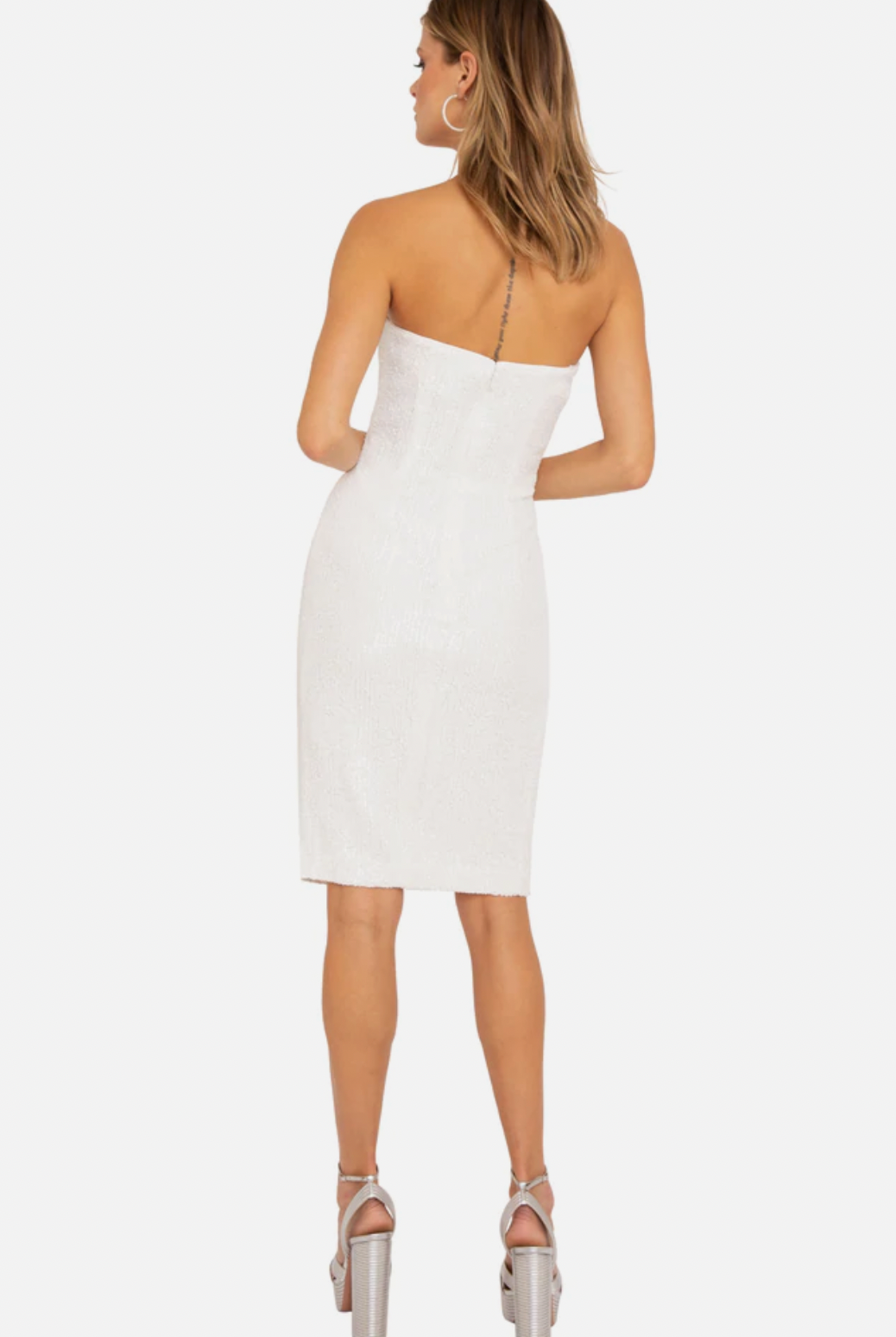 Domino Cocktail Dress - Blizzard by Black Halo — view 3