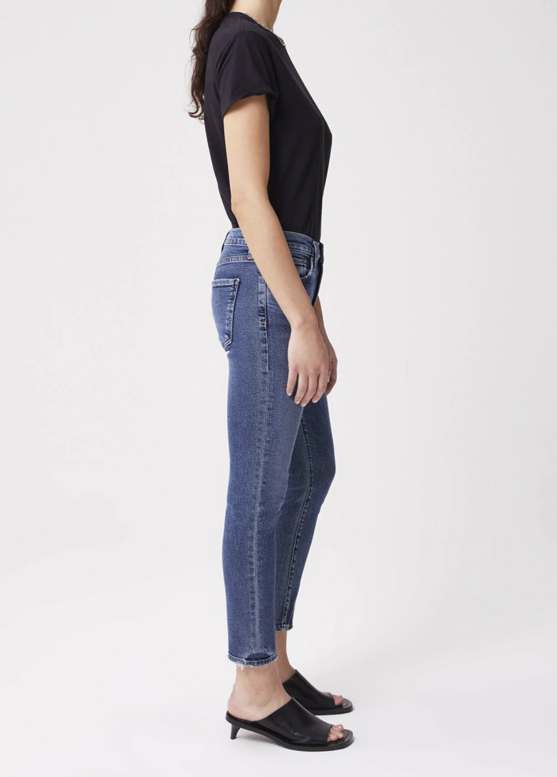 Toni Mid Rise Straight Fit - Spell by AGOLDE — view 3