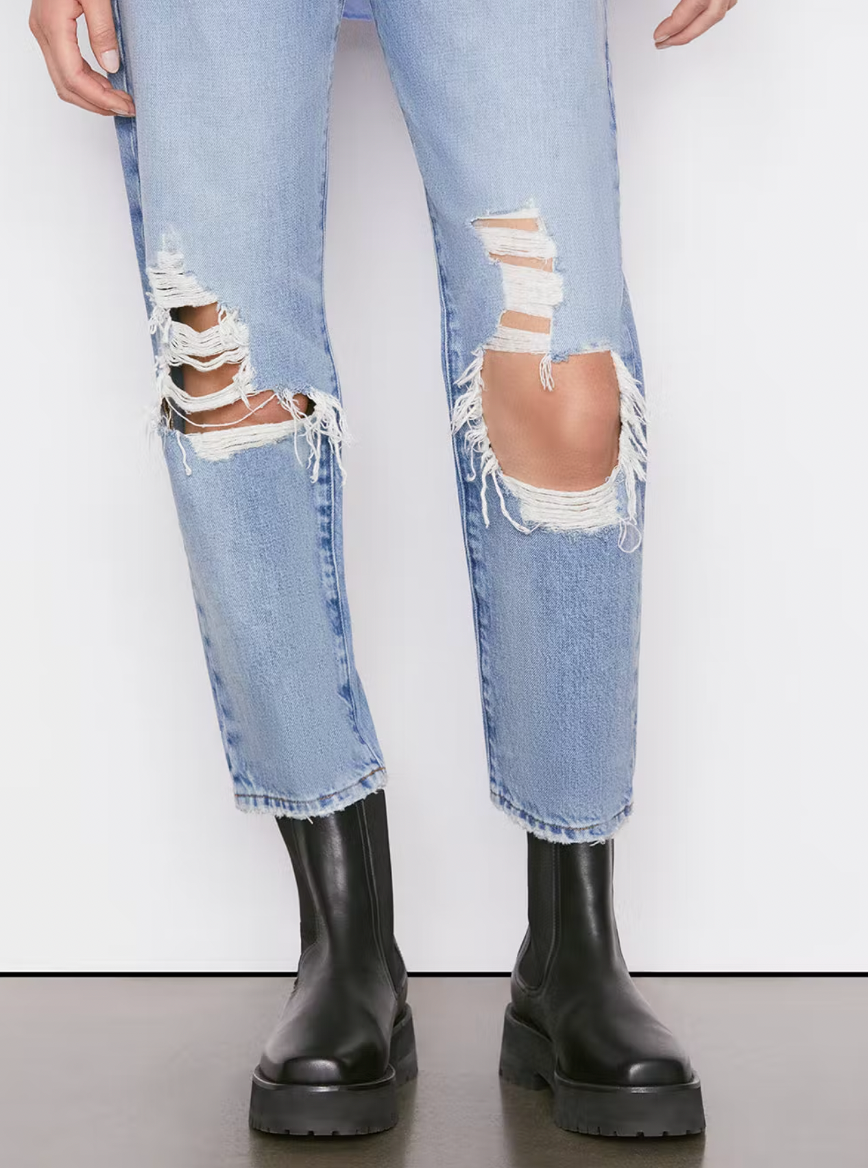 Le Original Slim Straight - Sunkissed by Frame — view 3