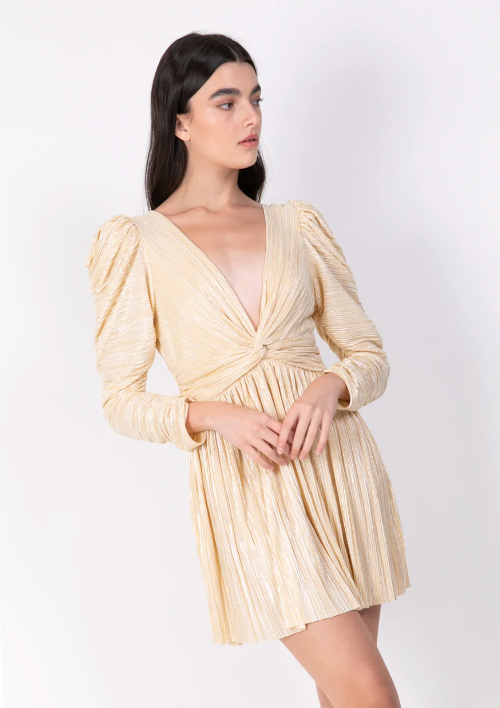 Morgana Mini Dress - Pale Yellow by Sabina Musayev | 25 South Boutiques