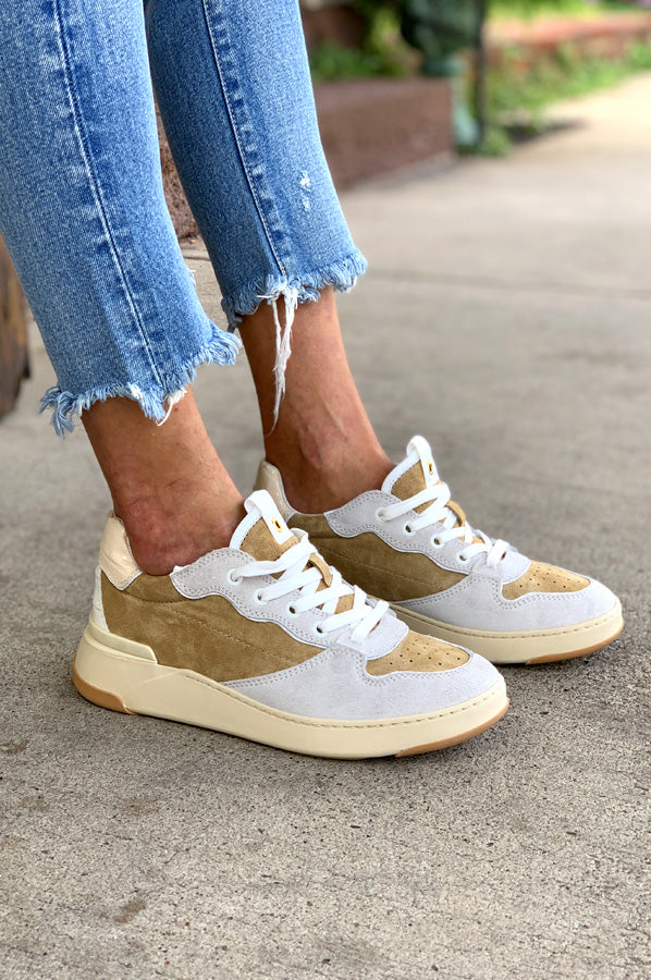 Toma Sneaker - Sand White by Veronica Beard — alternate view