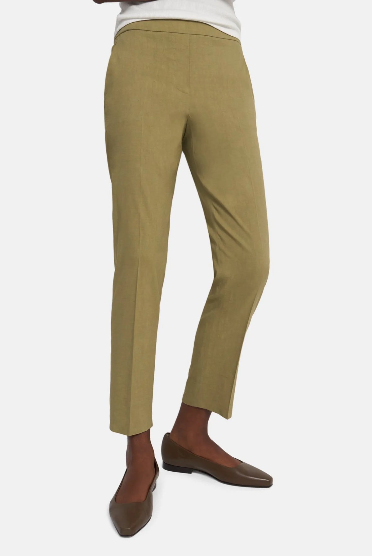 Treeca Pants - Sprig by Theory — alternate view