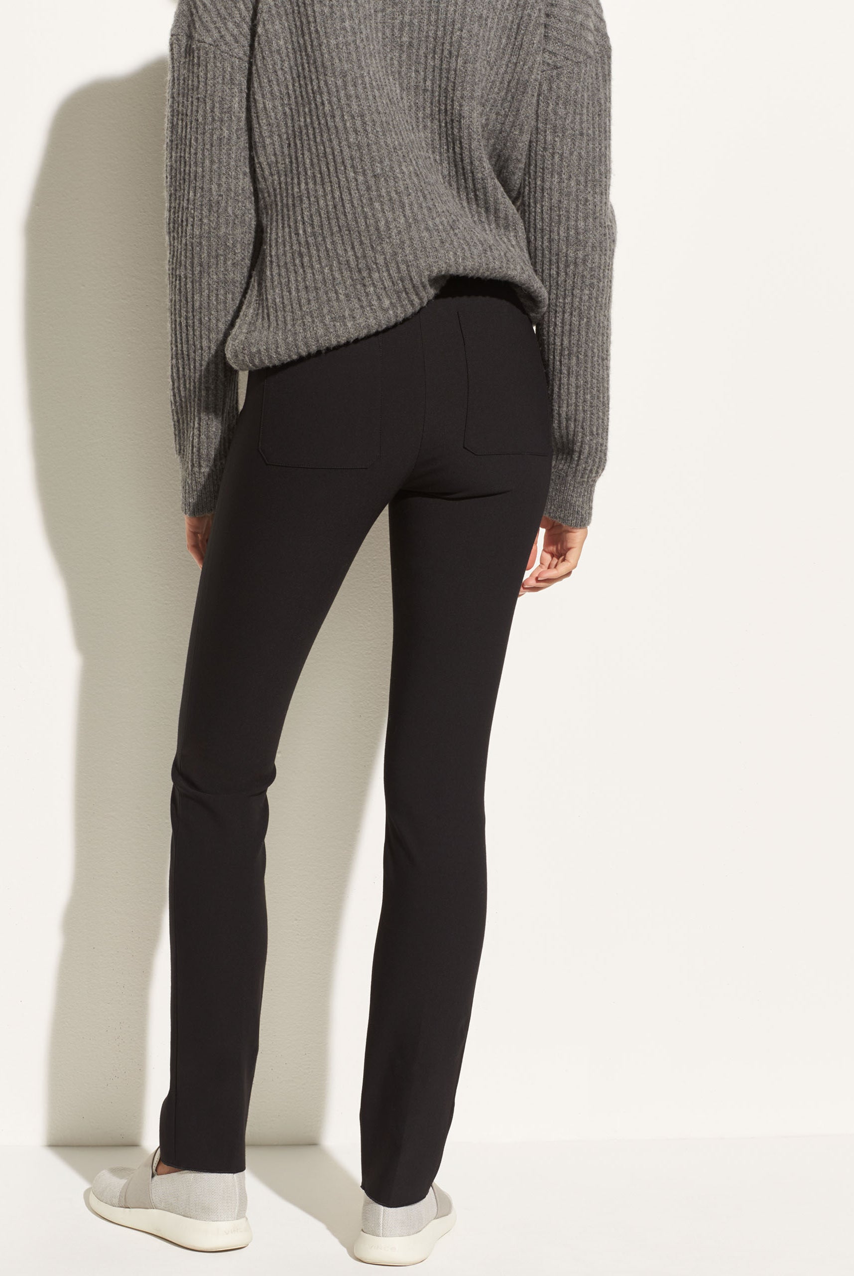 Coin Pocket Legging - Black by Vince — alternate view