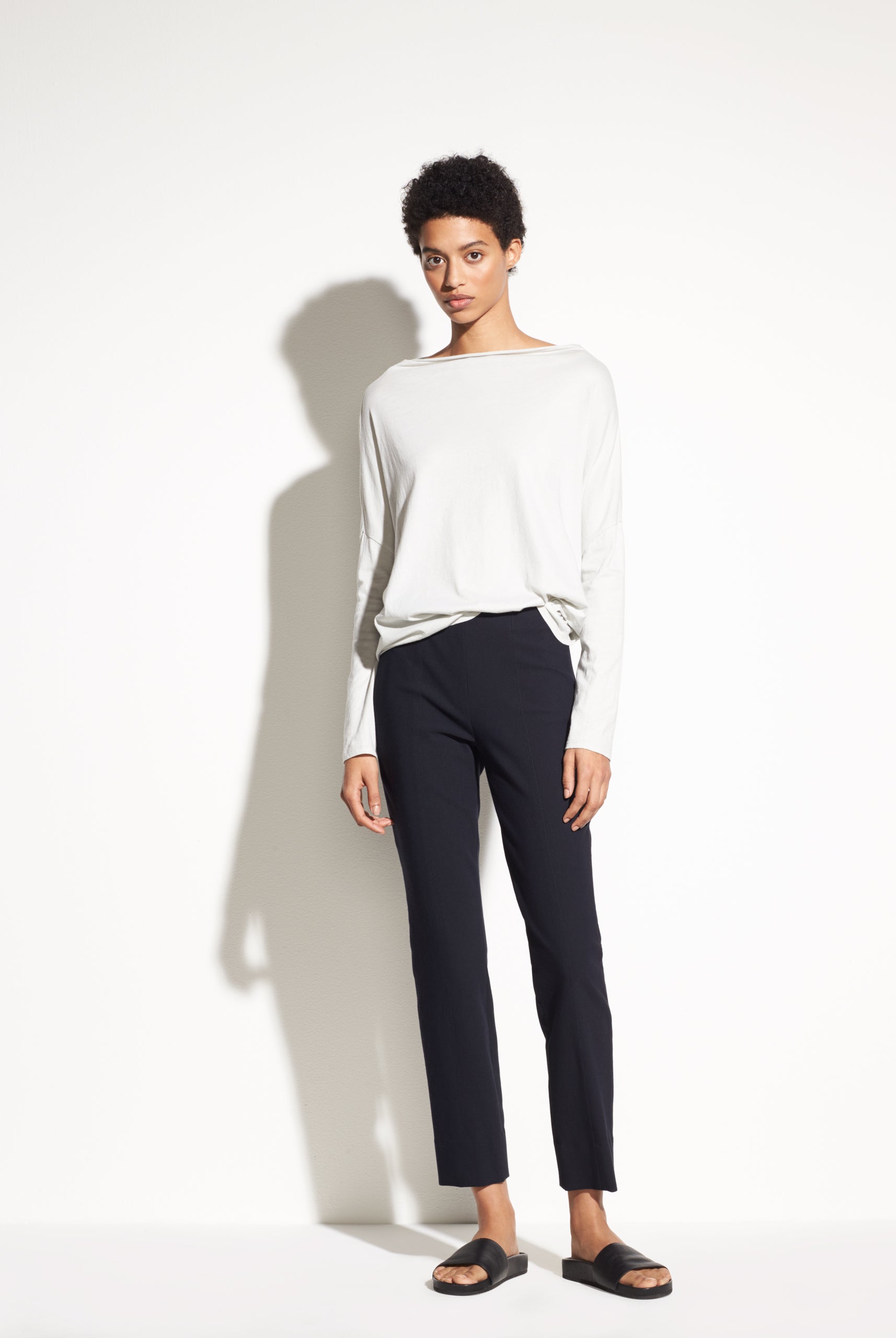 Stitch Front Seam Ponte Legging - Coastal Blue by Vince | 25 South Boutiques
