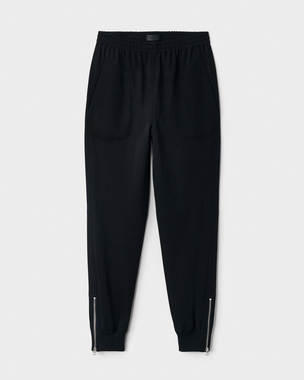 Crepe Jogger - Black by Rag & Bone — view 5