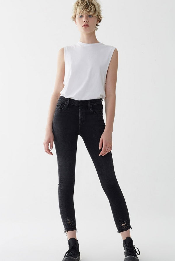 Sophie Mid Rise Skinny Crop - Temple by AGOLDE | 25 South Boutiques