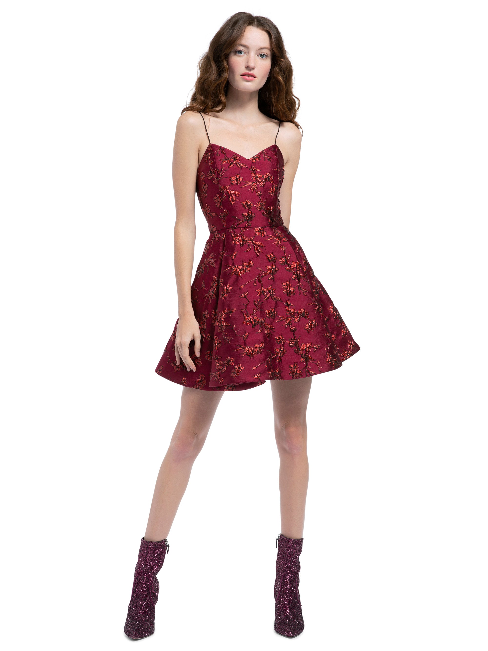 Anette Deep Pleat Cocktail Dress by Alice & Olivia | 25 South Boutiques