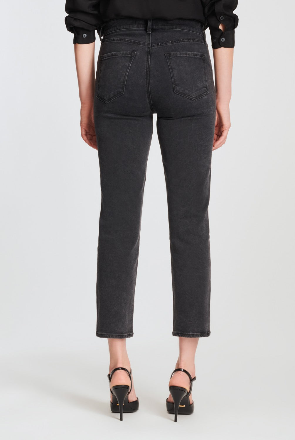 Alma High Rise Straight - Affect by J Brand — view 4
