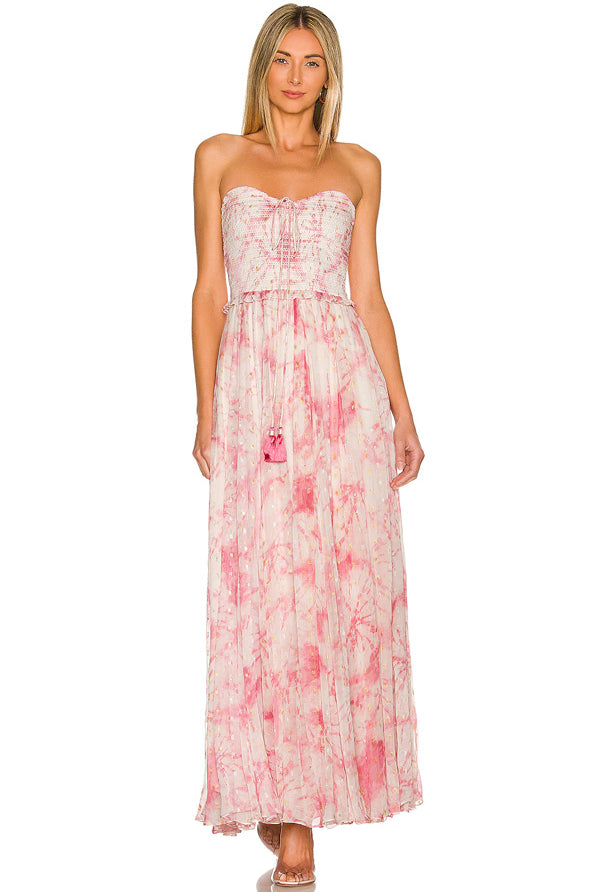 Ava Long Dress - Rosewood by Rococo Sand | 25 South Boutiques