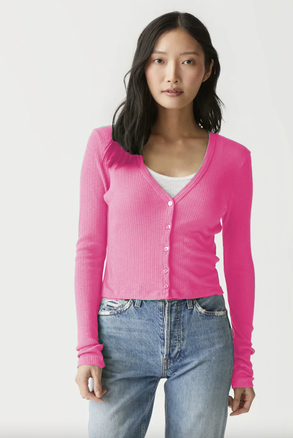 Lyla Cardigan - Azalea by Michael Stars | 25 South Boutiques