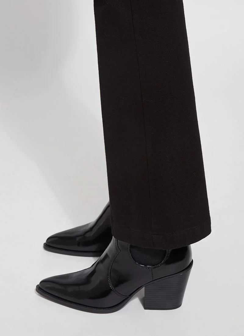 Baby Bootcut Denim - Black by Lysse — view 4