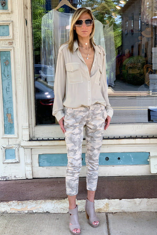 Jacqueline Capri Pants - Camo by Masons — alternate view
