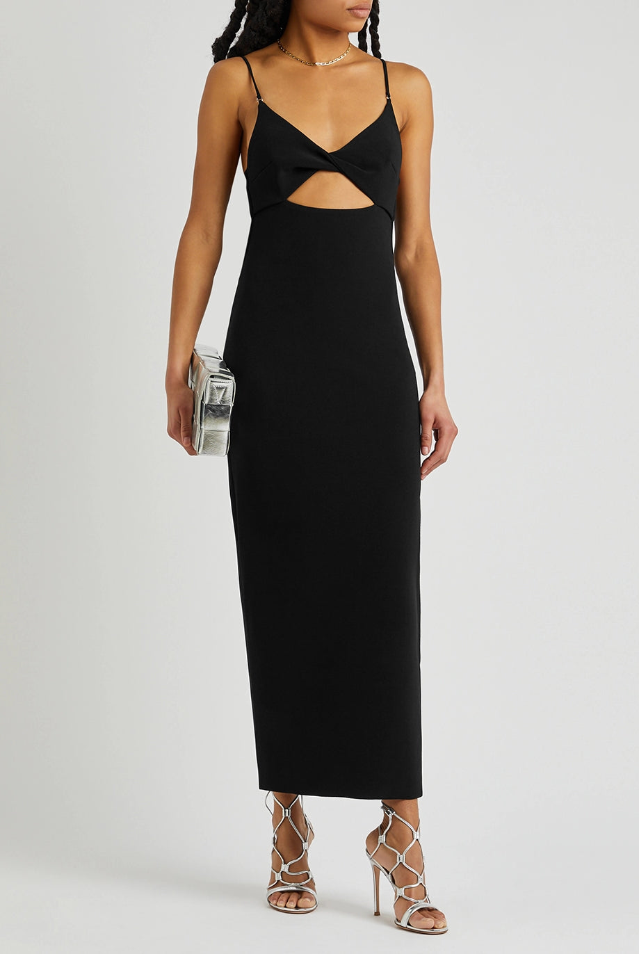 Ivy Midi Dress - Black by Bec & Bridge — alternate view