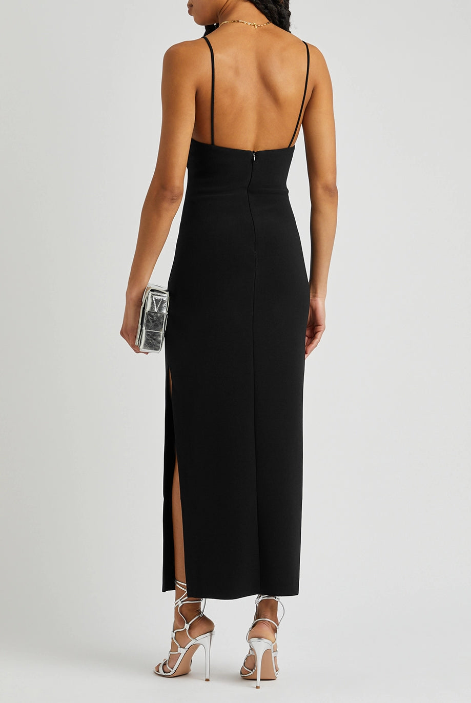 Ivy Midi Dress - Black by Bec & Bridge — view 3