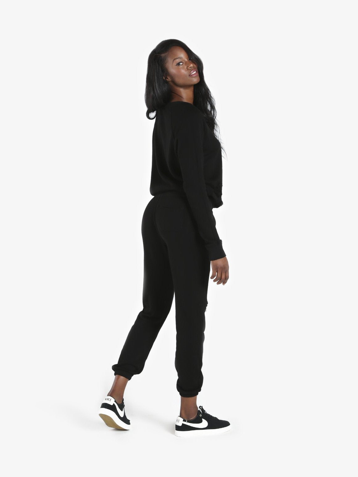 Blackbird Sweatshirt - Black Cat by N: Philanthropy — view 3